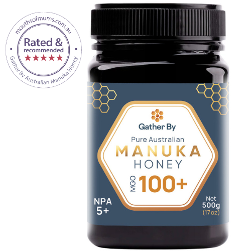 jar of manuka honey mgo 100+