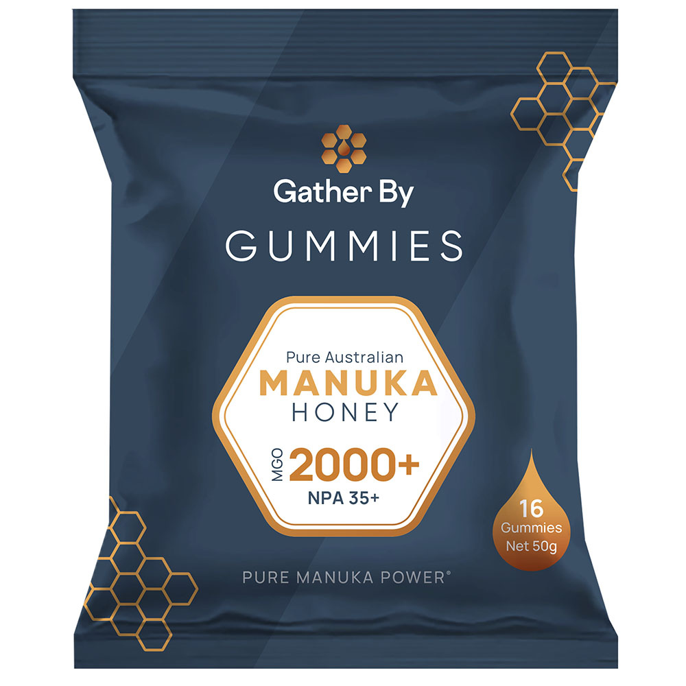 Manuka Honey Gummies MGO 2000+ (NPA 35+)