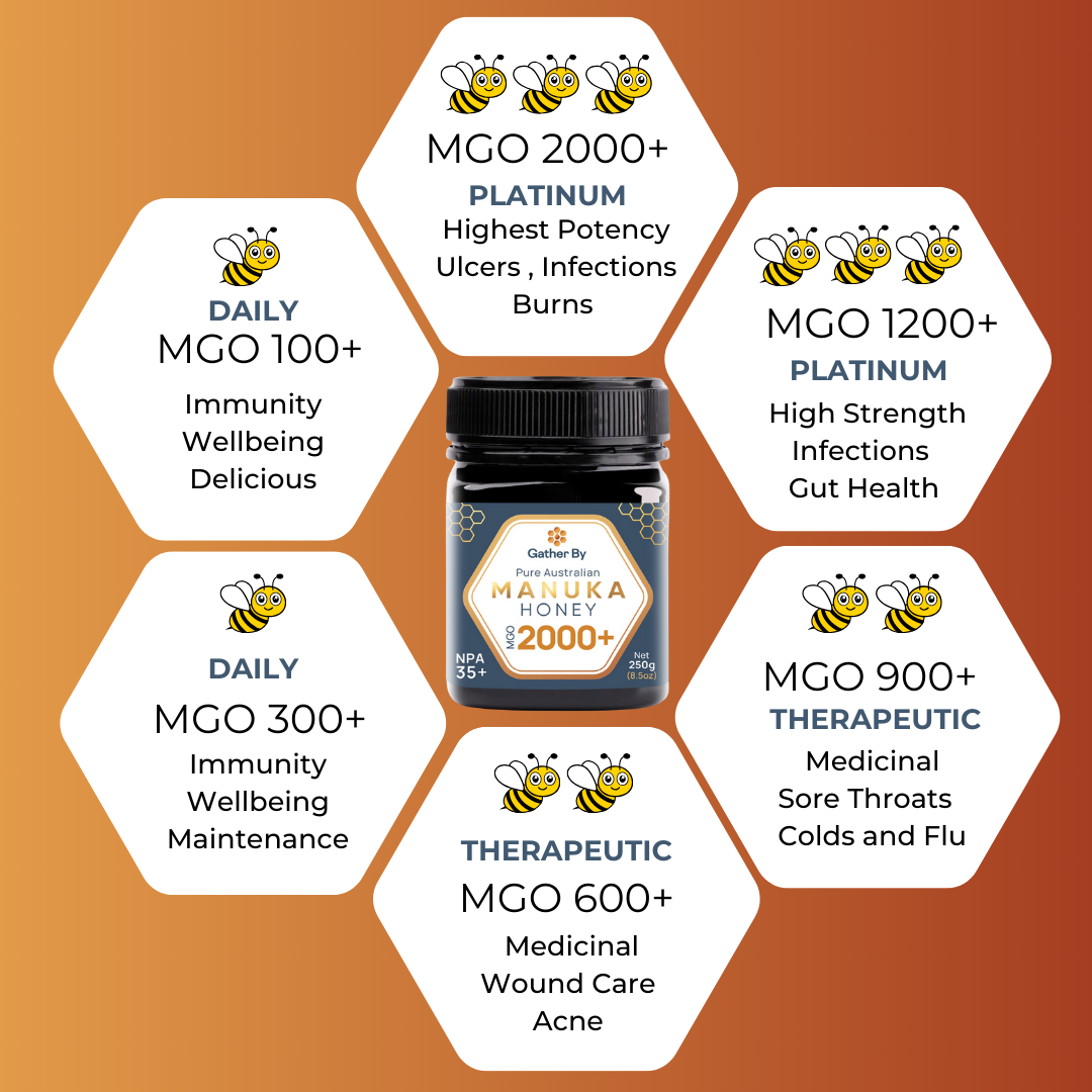 picture of manuka honey mgo range how to choose manuka