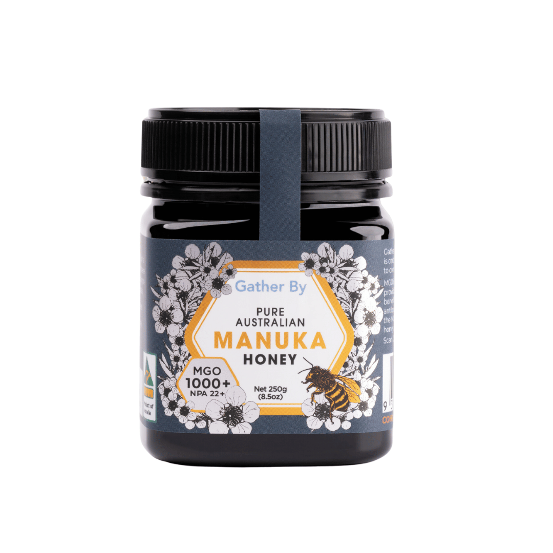 250g jar of manuka honey australian mgo 1000 plus