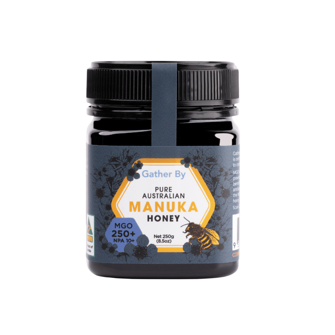 jar of manuka honey mgo 250 plus