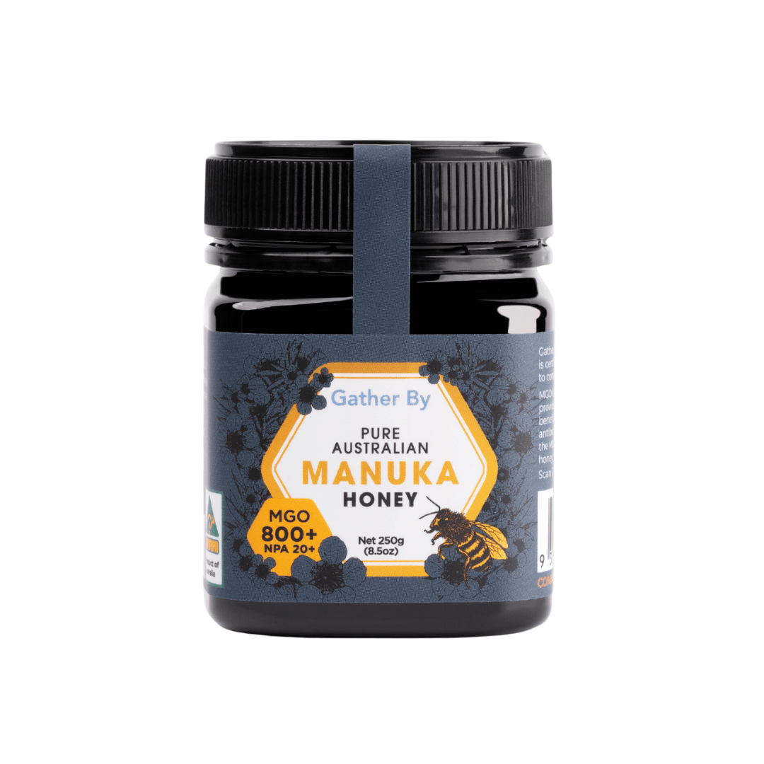 jar of manuka honey mgo 800 plus